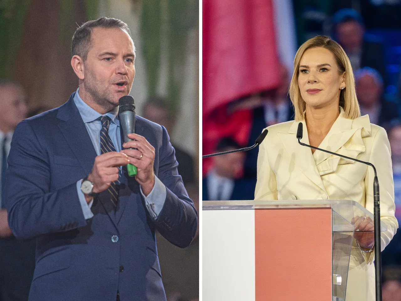 Karol Nawrocki i Marta Nawrocka