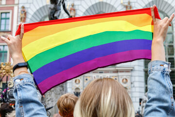 Protest „Jestem LGBT” w Gdańsku