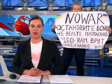 Protest Mariny Owsiannikowej