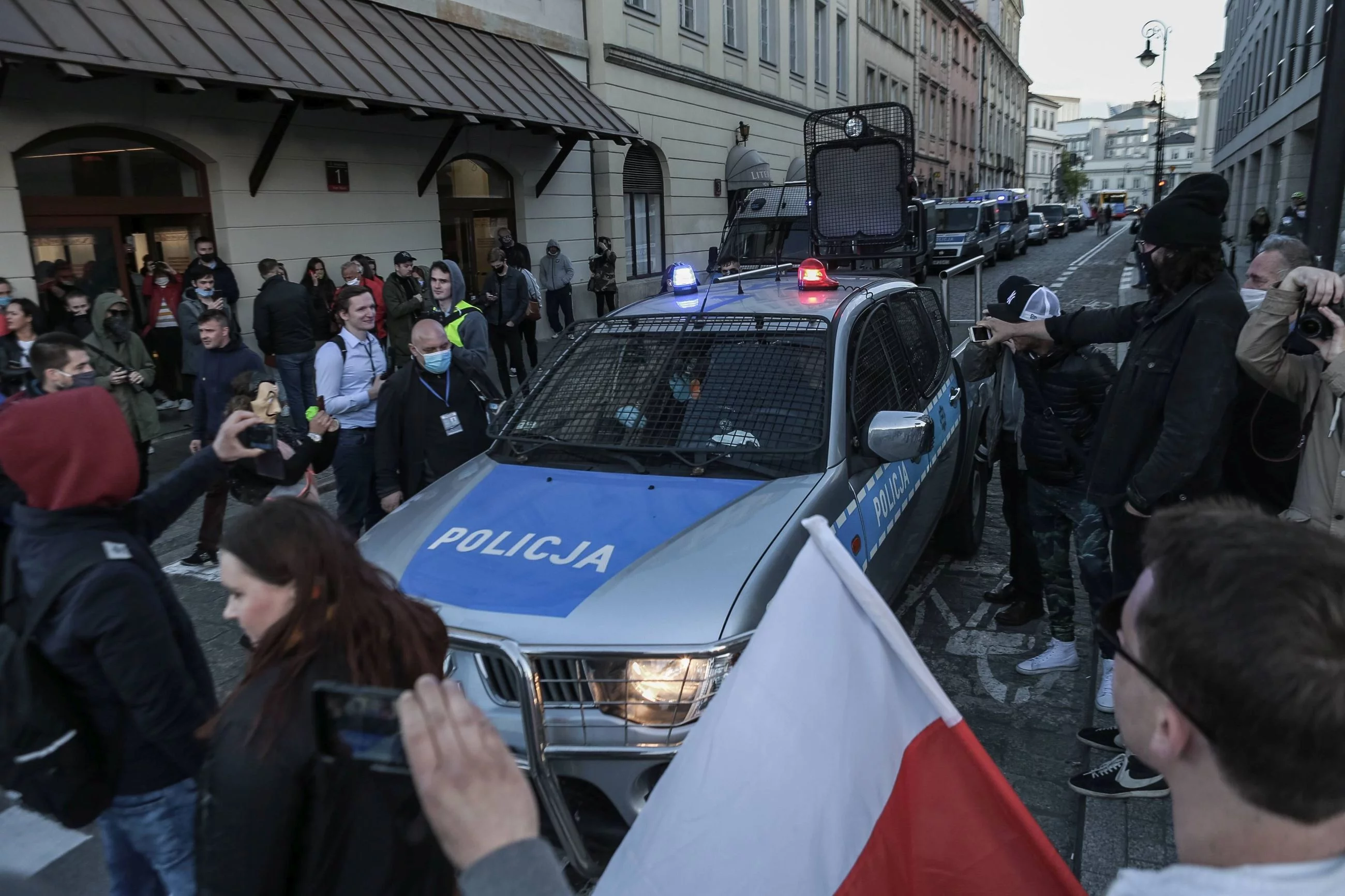Protest w Warszawie 16 maja