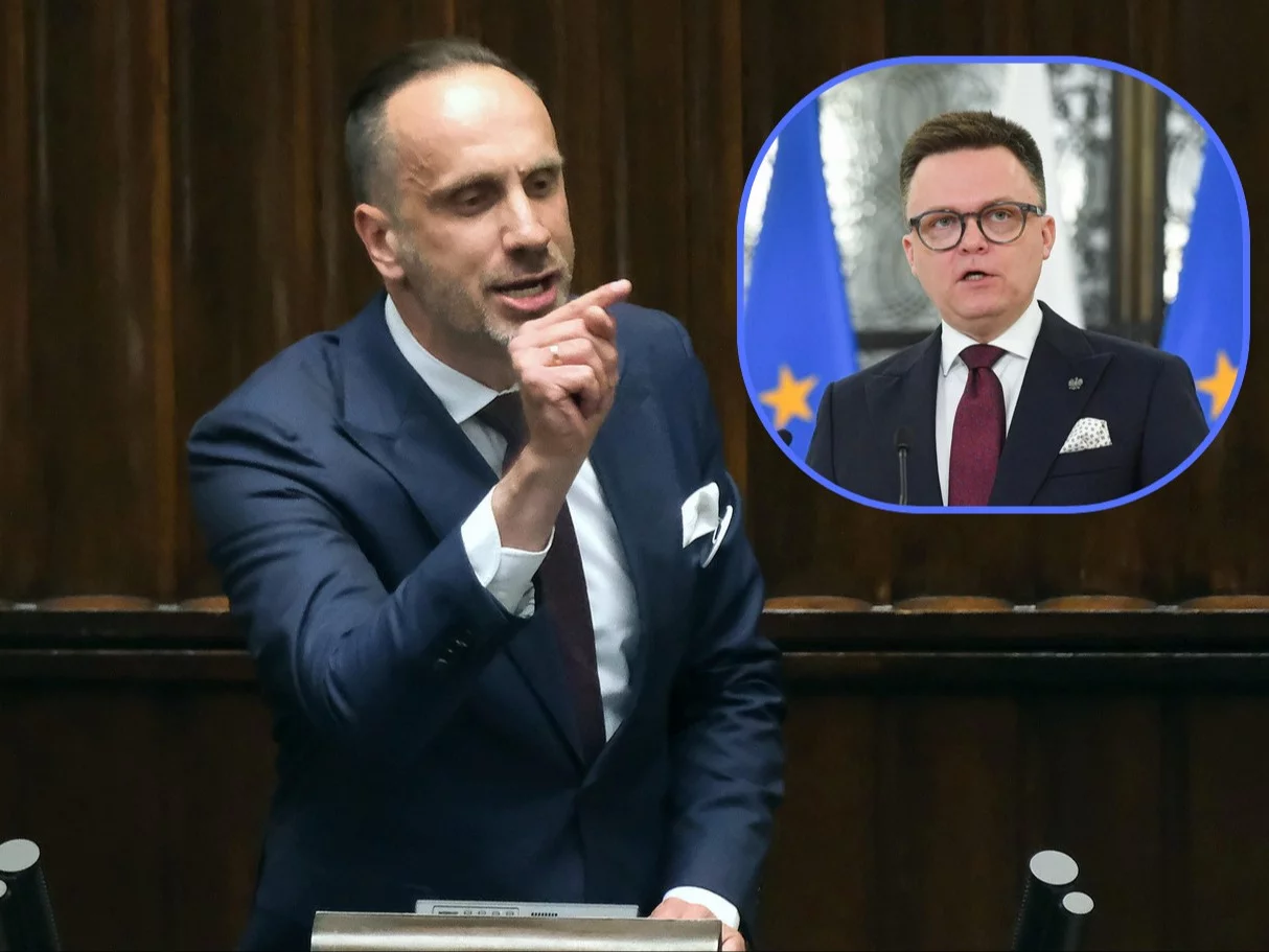 Janusz Kowalski stanął w obronie Szymona Hołowni