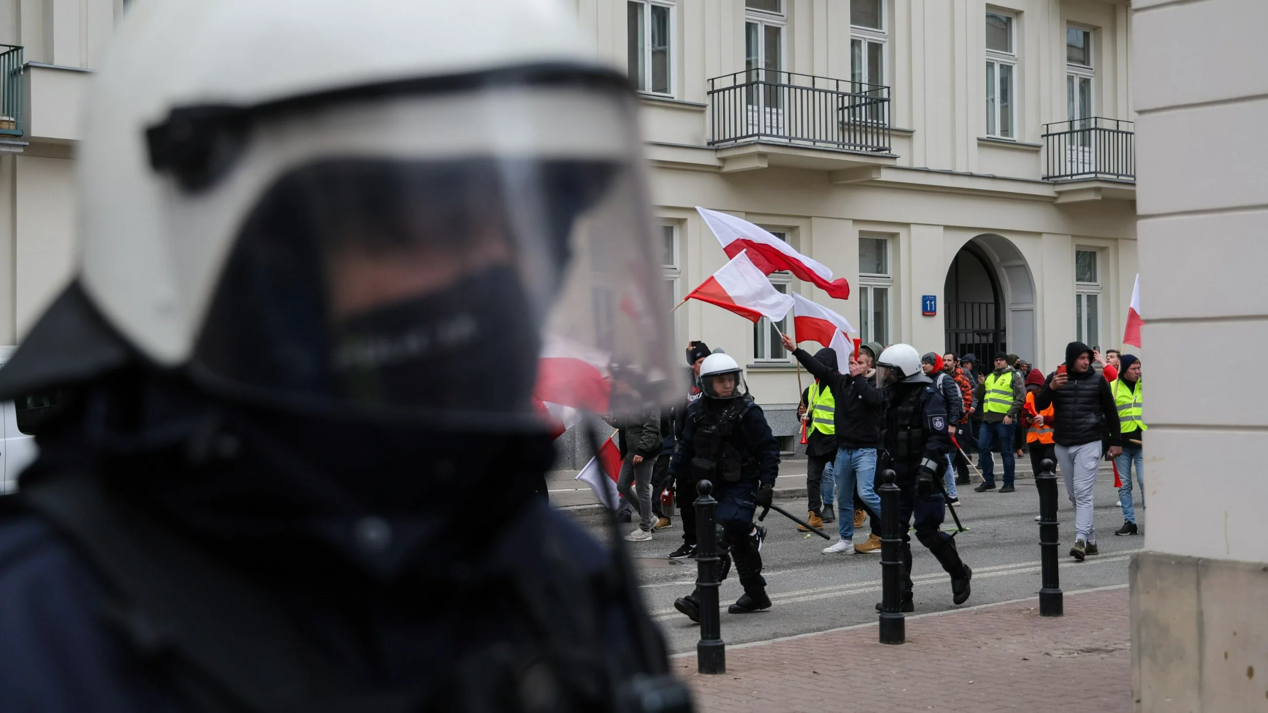 Protest rolników w Warszawie