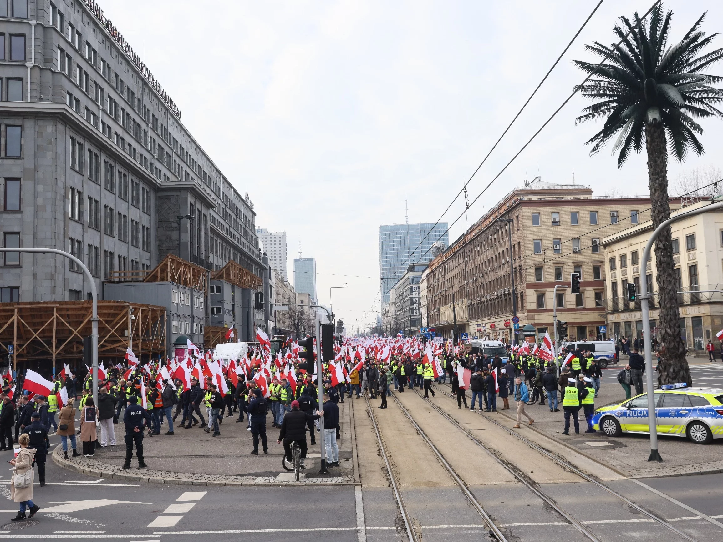 Protest rolników „Gwiaździsty Marsz na Warszawę”