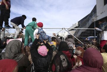 Protest uchodźców w Atenach, 5 lutego 2017 roku