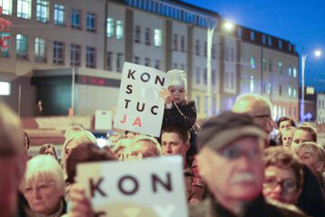 Protest w Gdańsku, 1 października 2017 roku