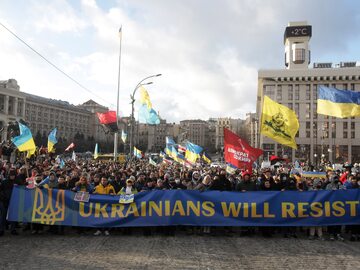 Protest w Kijowie