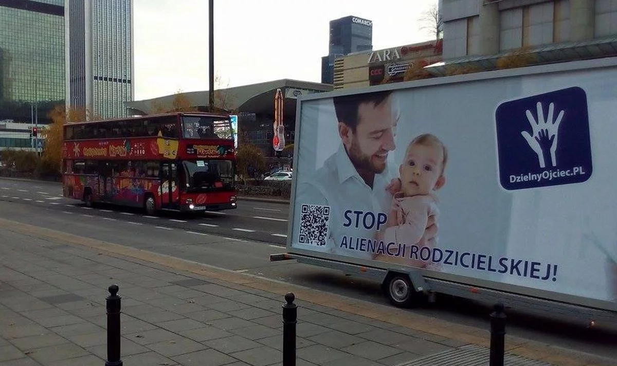 Baner stowarzyszenia Dzielny Ojciec