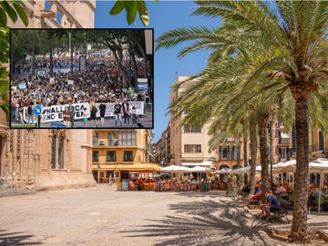 Protesty na Majorce