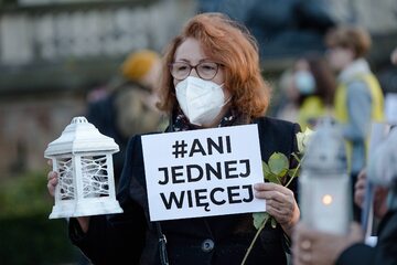 Protesty po śmierci 30-latki z Pszczyny
