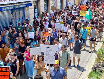 Protesty w Maladze