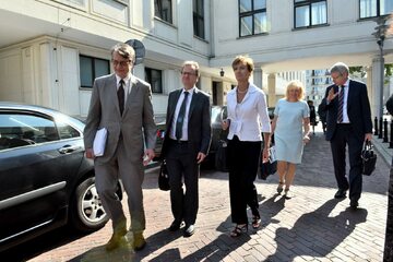 Przedstawiciele Komisji Weneckiej podczas wizyty w Polsce