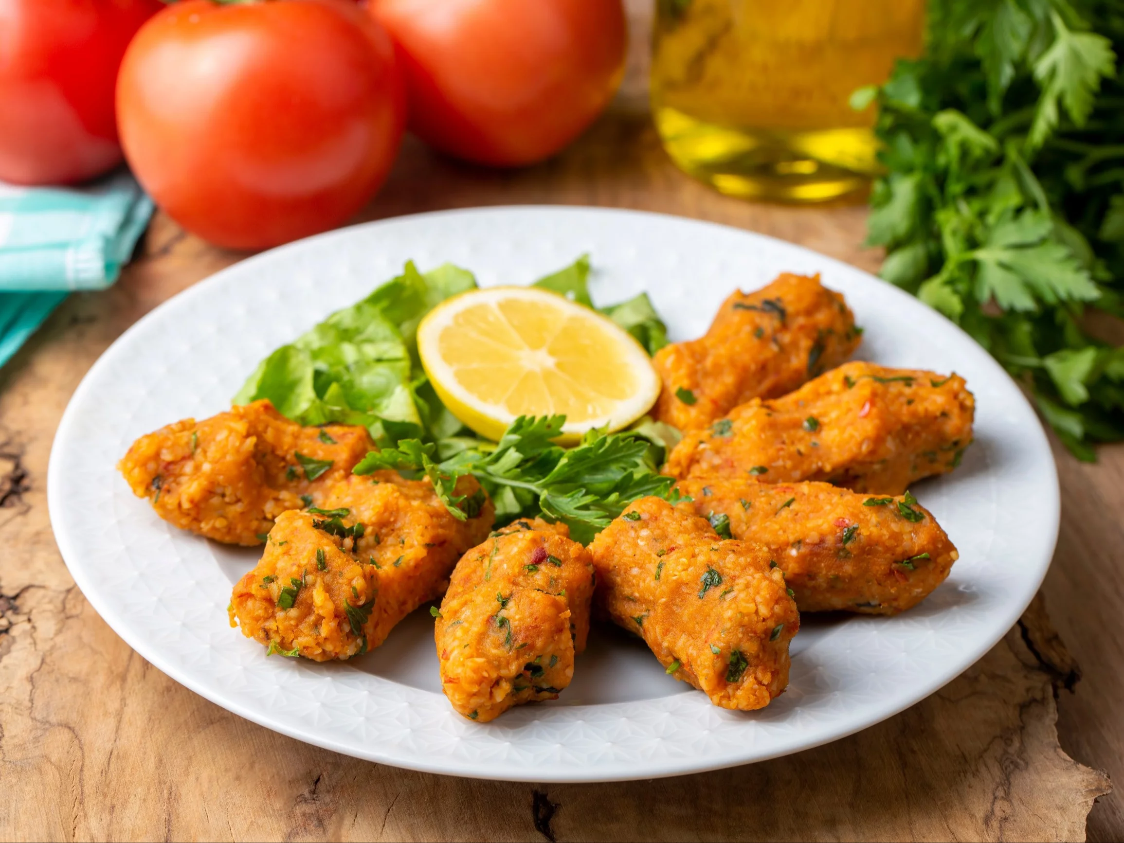 Mercimek Koftesi – roladki z soczewicy
