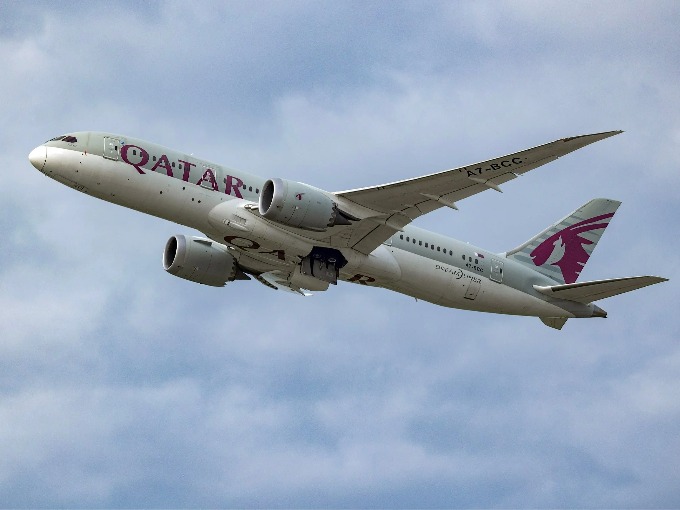 Samolot Qatar Airways
