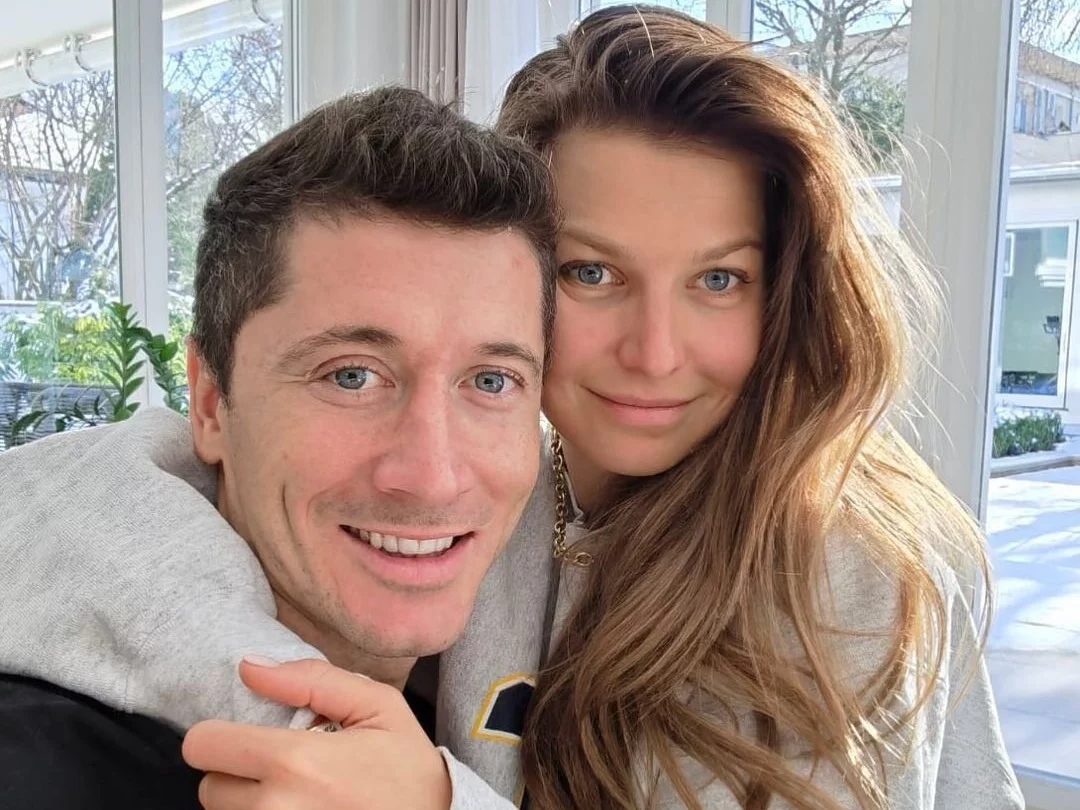 Anna i Robert Lewandowscy