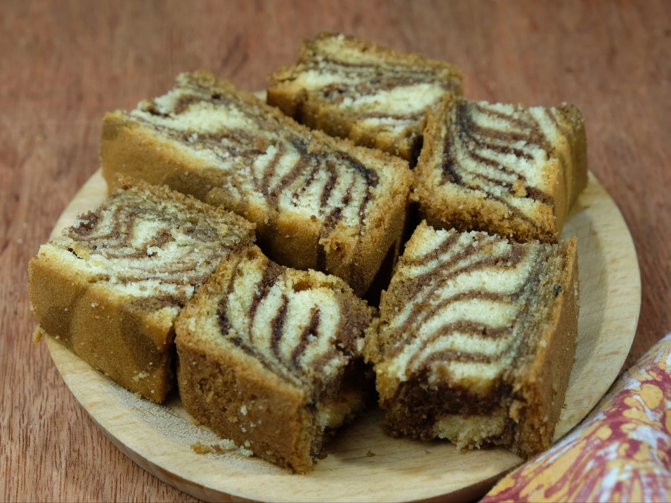 Ciasto zebra