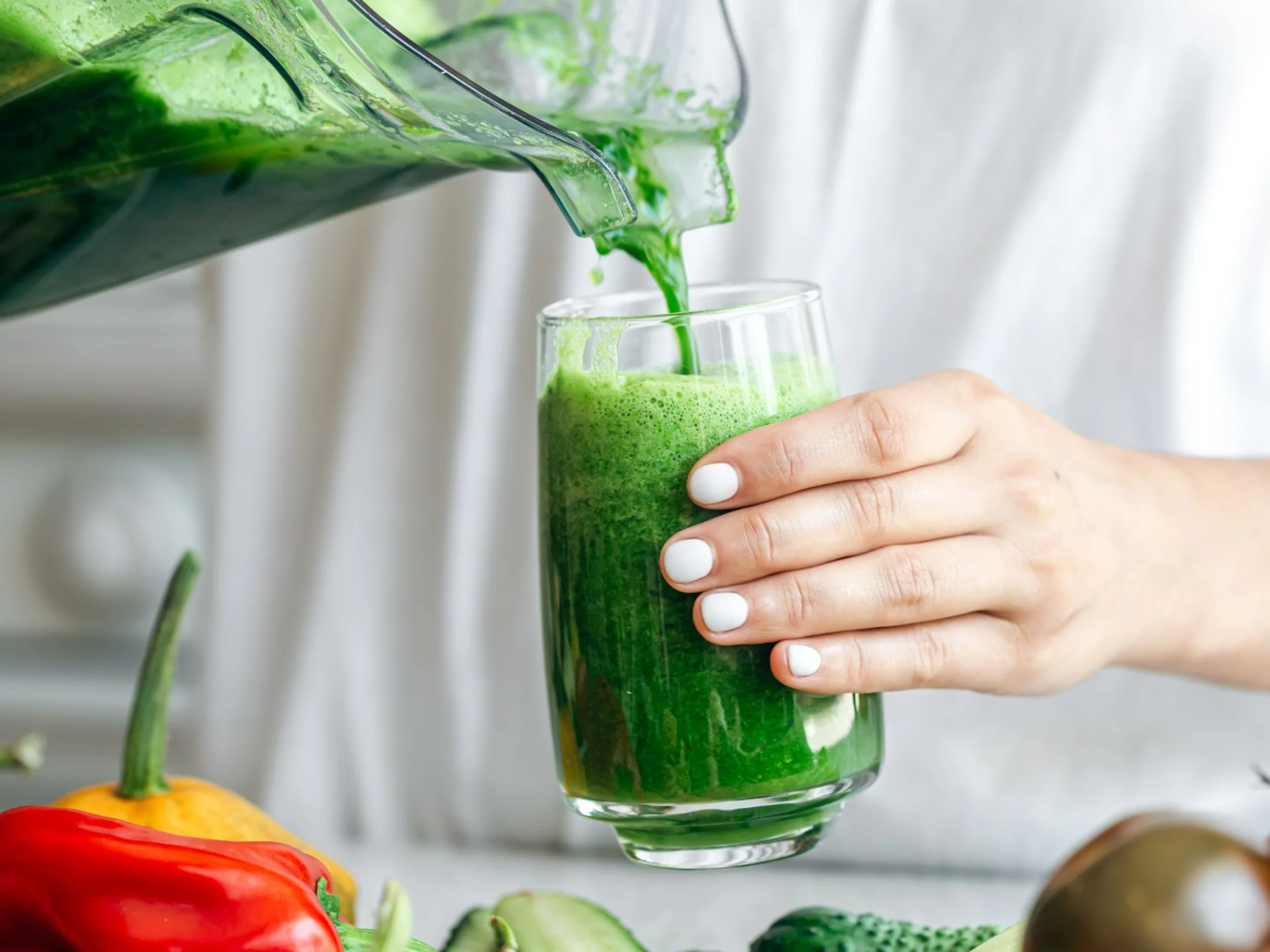 Smoothie z chlorellą na płaski brzuch