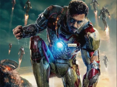 Plakat filmu Iron Man 3 (fot. materiały prasowe)