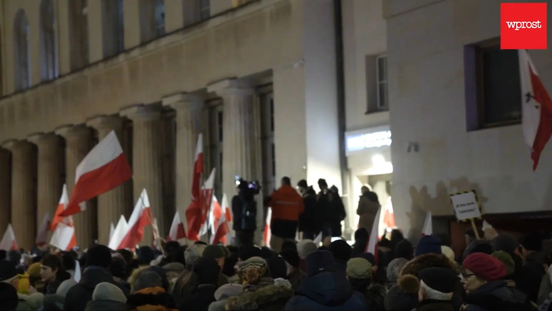 Protest „w obronie TVP”