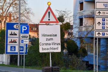 Przygraniczny obszar Niemiec w trakcie pandemii koronawirusa