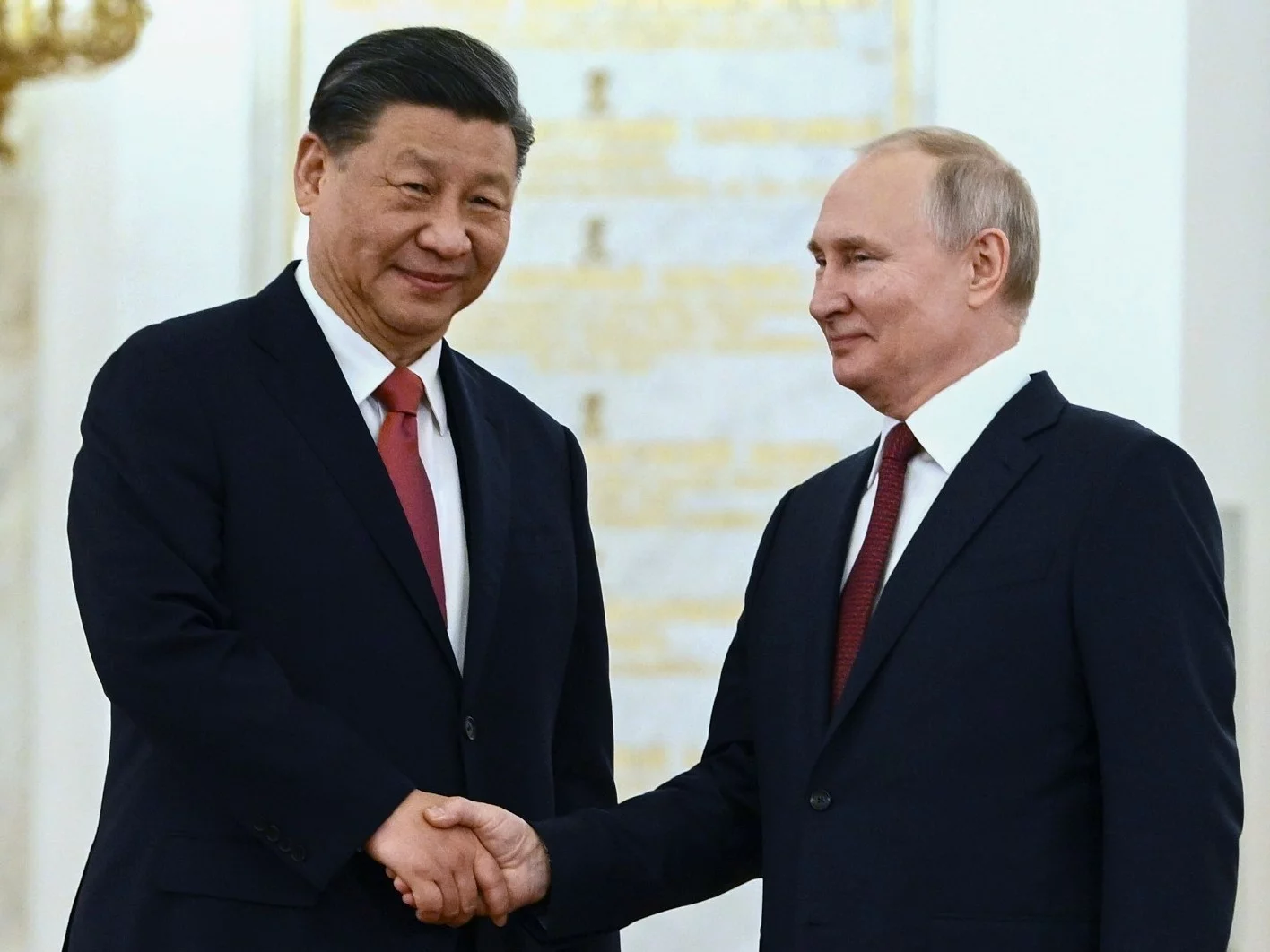 Xi Jinping i Władimir Putin