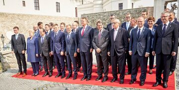 Przywódcy państw UE podczas nieformalnego szczytu w Bratysławie