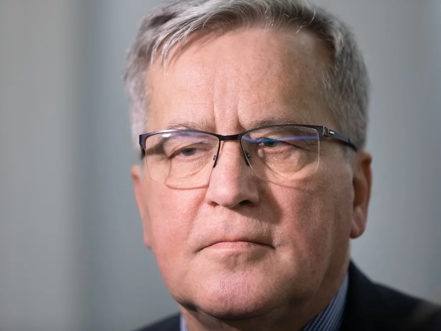 Były prezydent Polski Bronisław Komorowski.