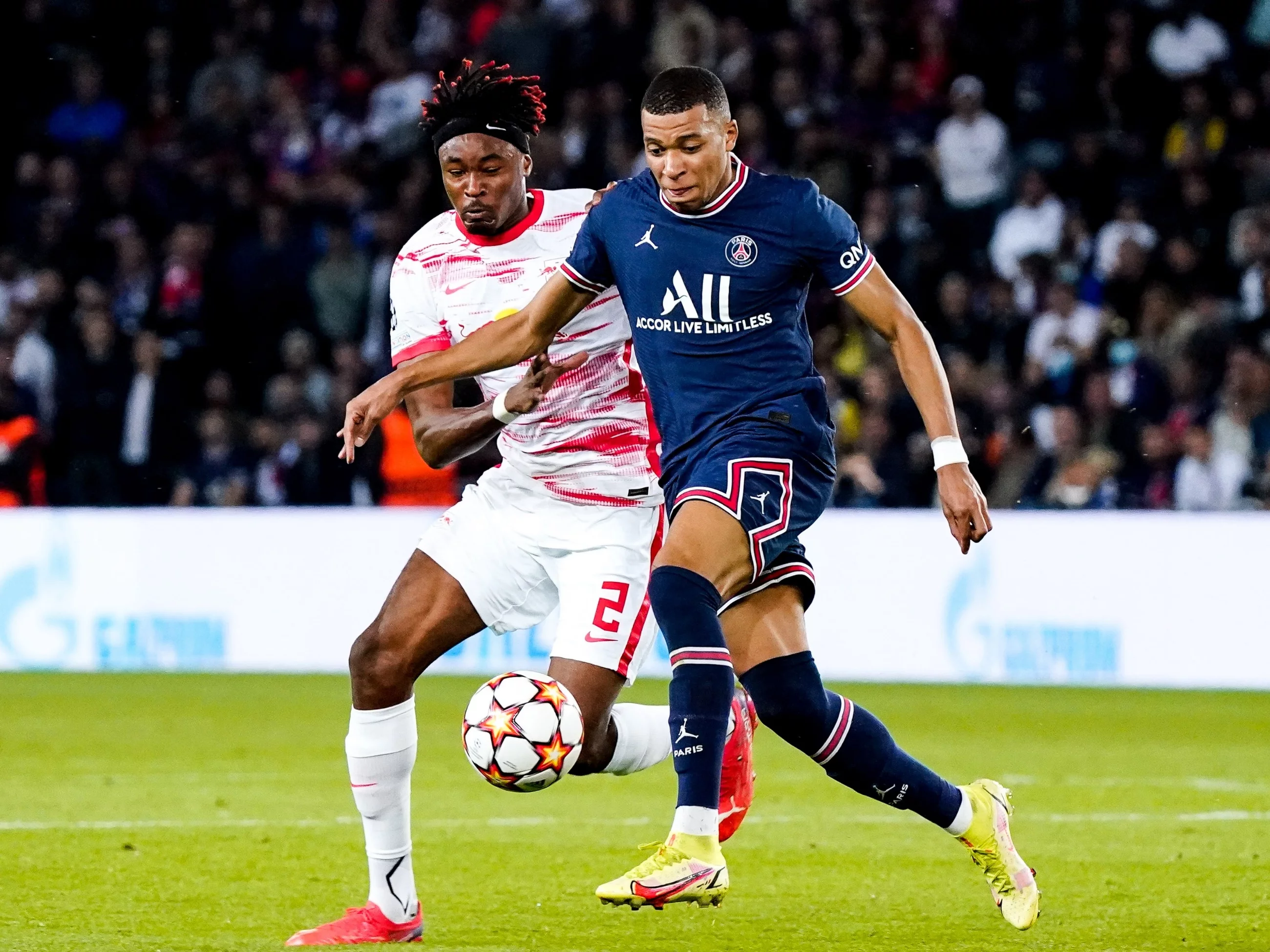 Mohamed Simakan i Kylian Mbappe