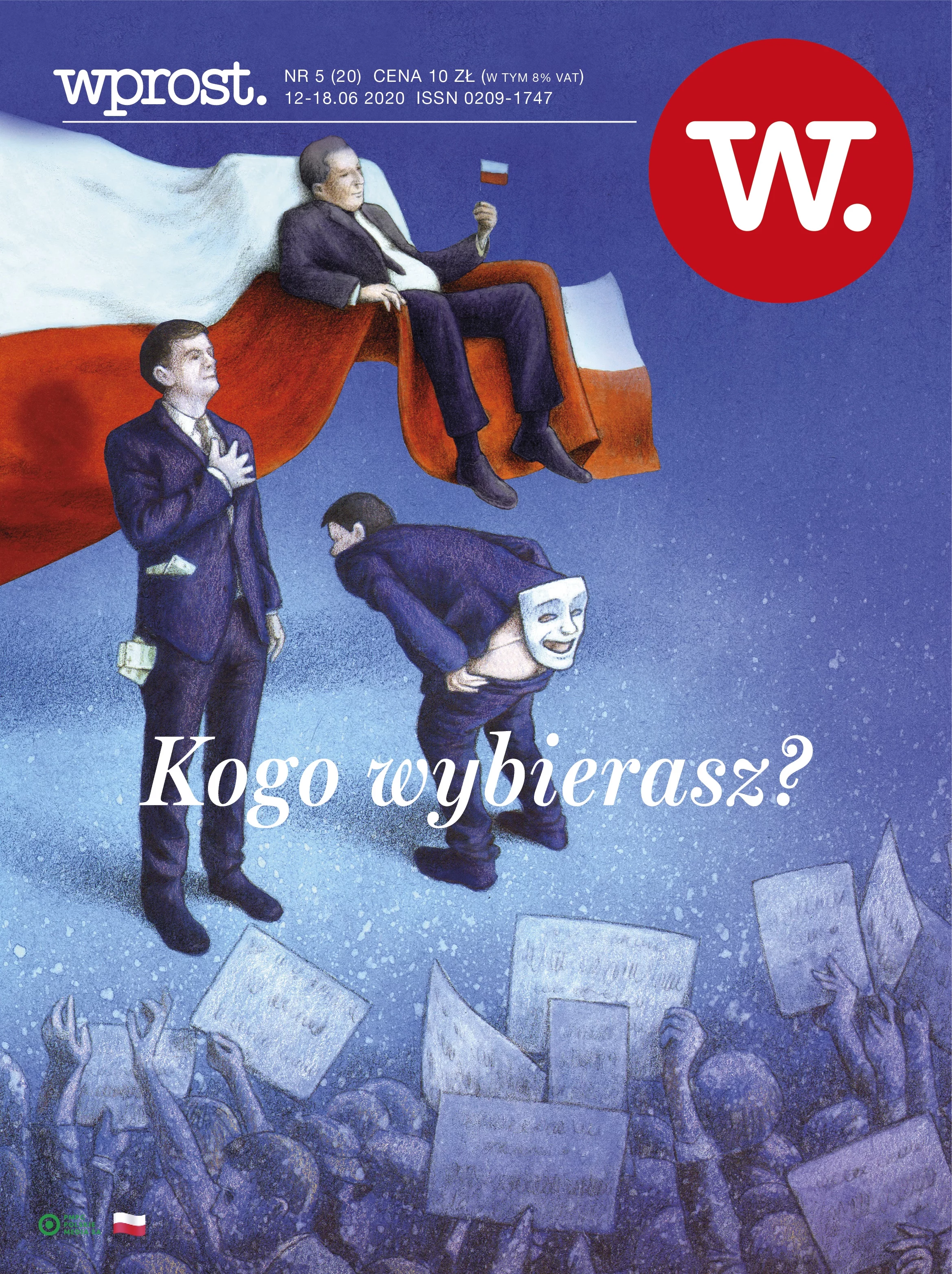 Wprost - okładka 20/2020