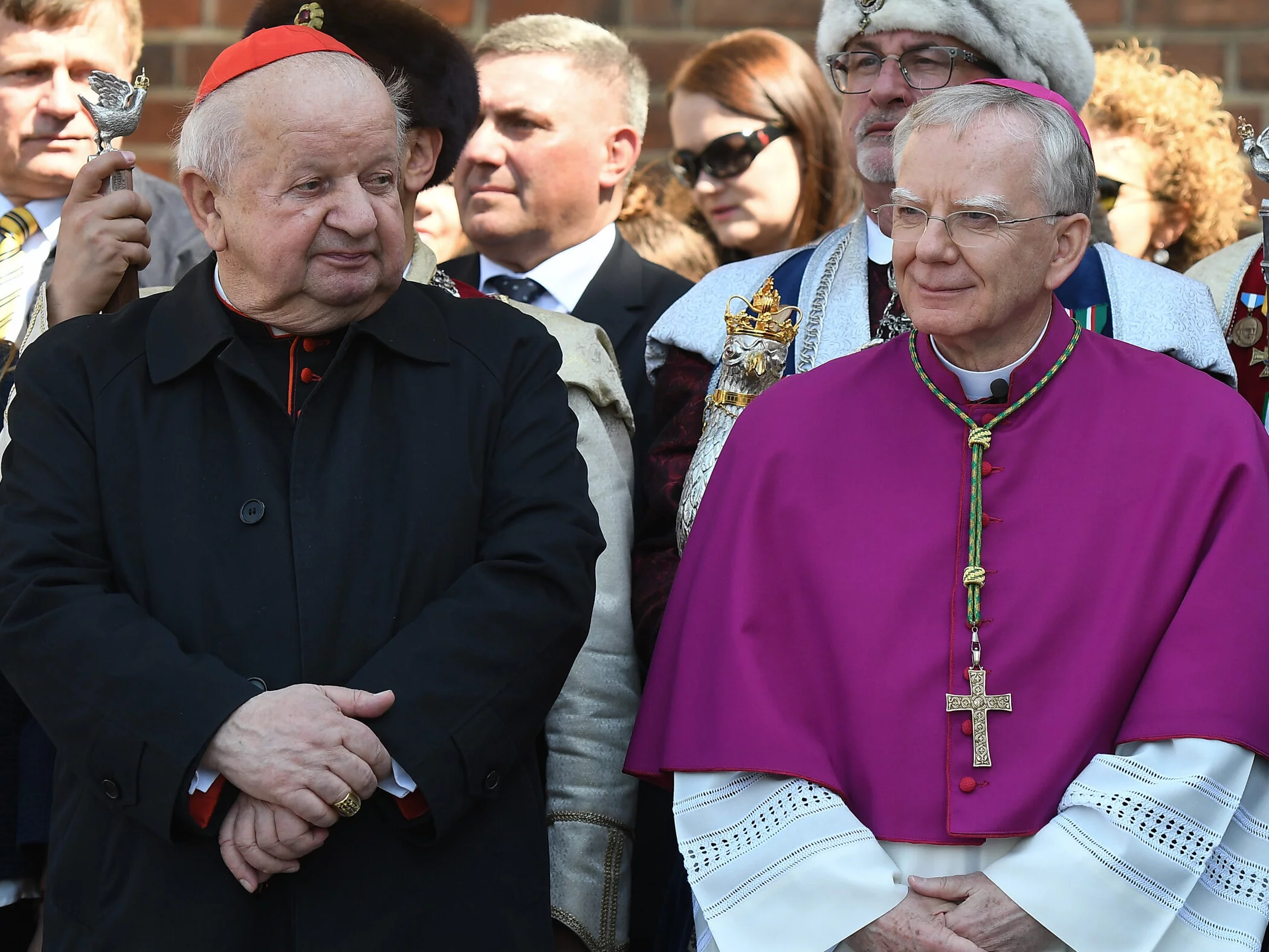 Kard. Stanisław Dziwisz i abp Marek Jędraszewski