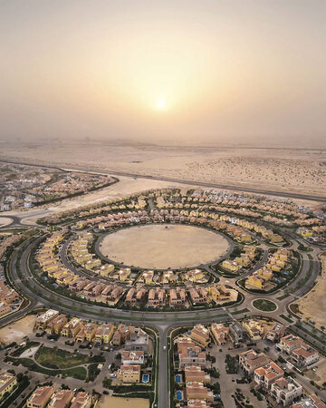 Pustynie w Zjednoczonych Emiratach Arabskich