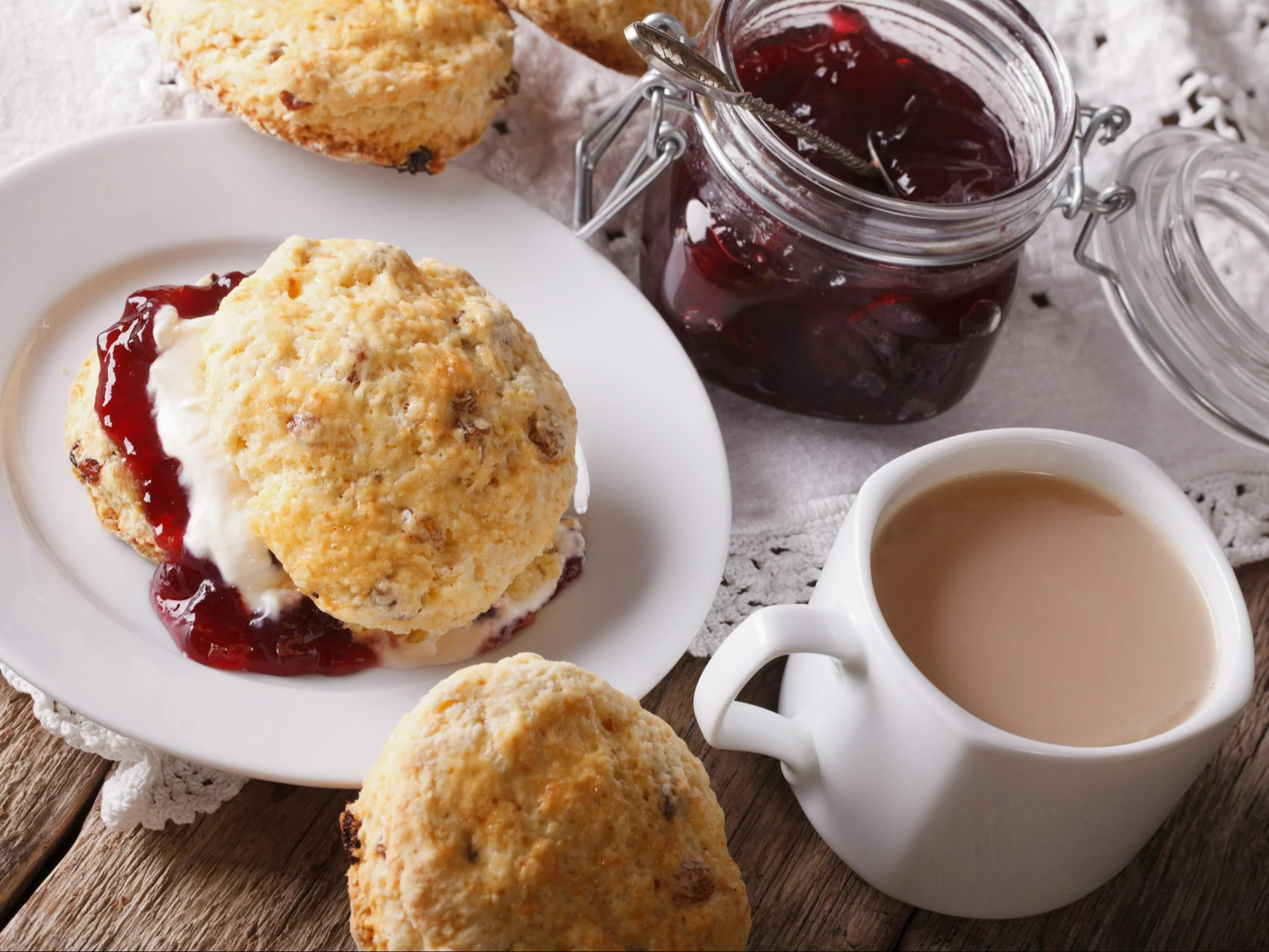 Bułeczki maślane scones