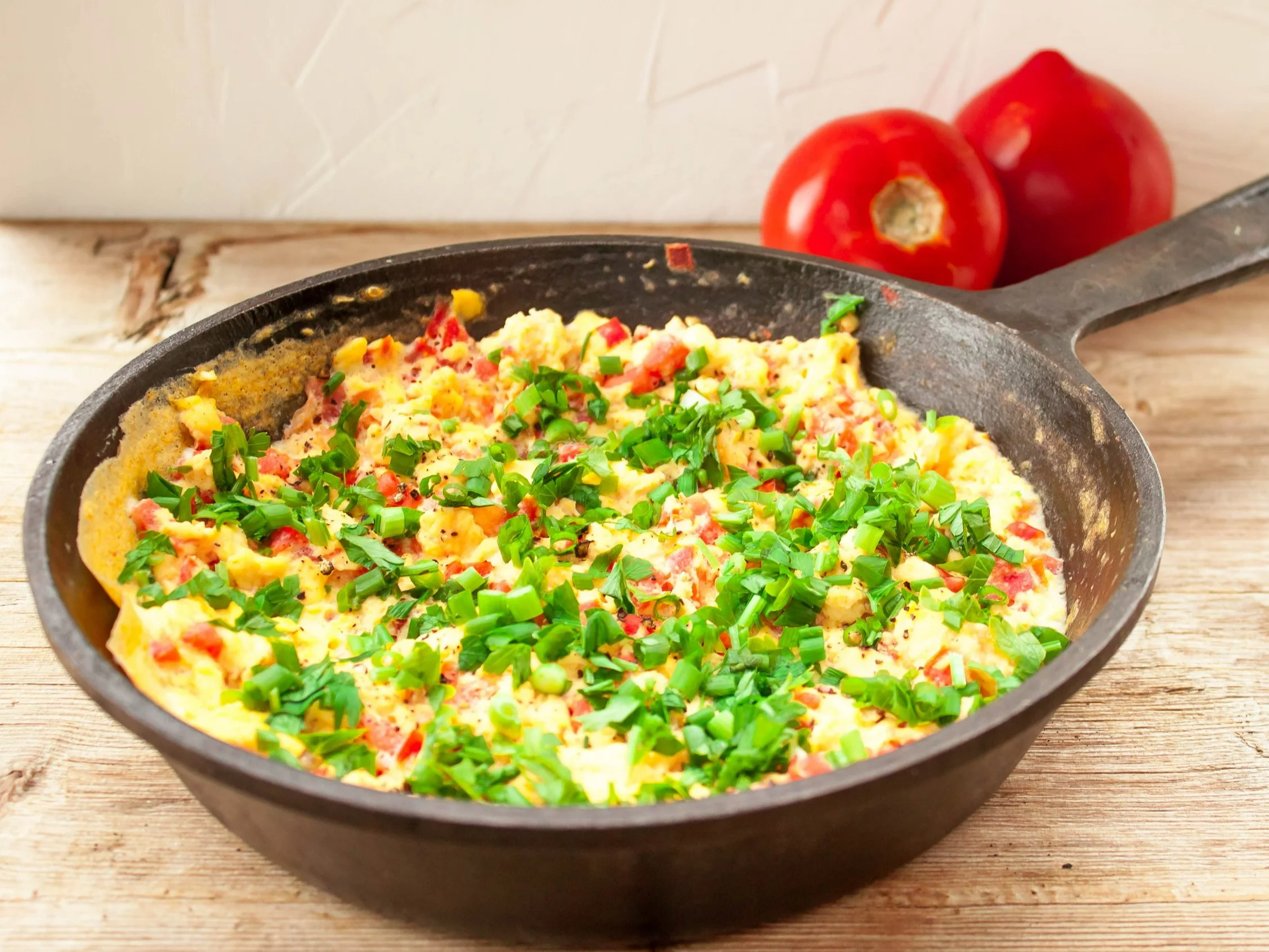 Omlet ze szczypiorkiem