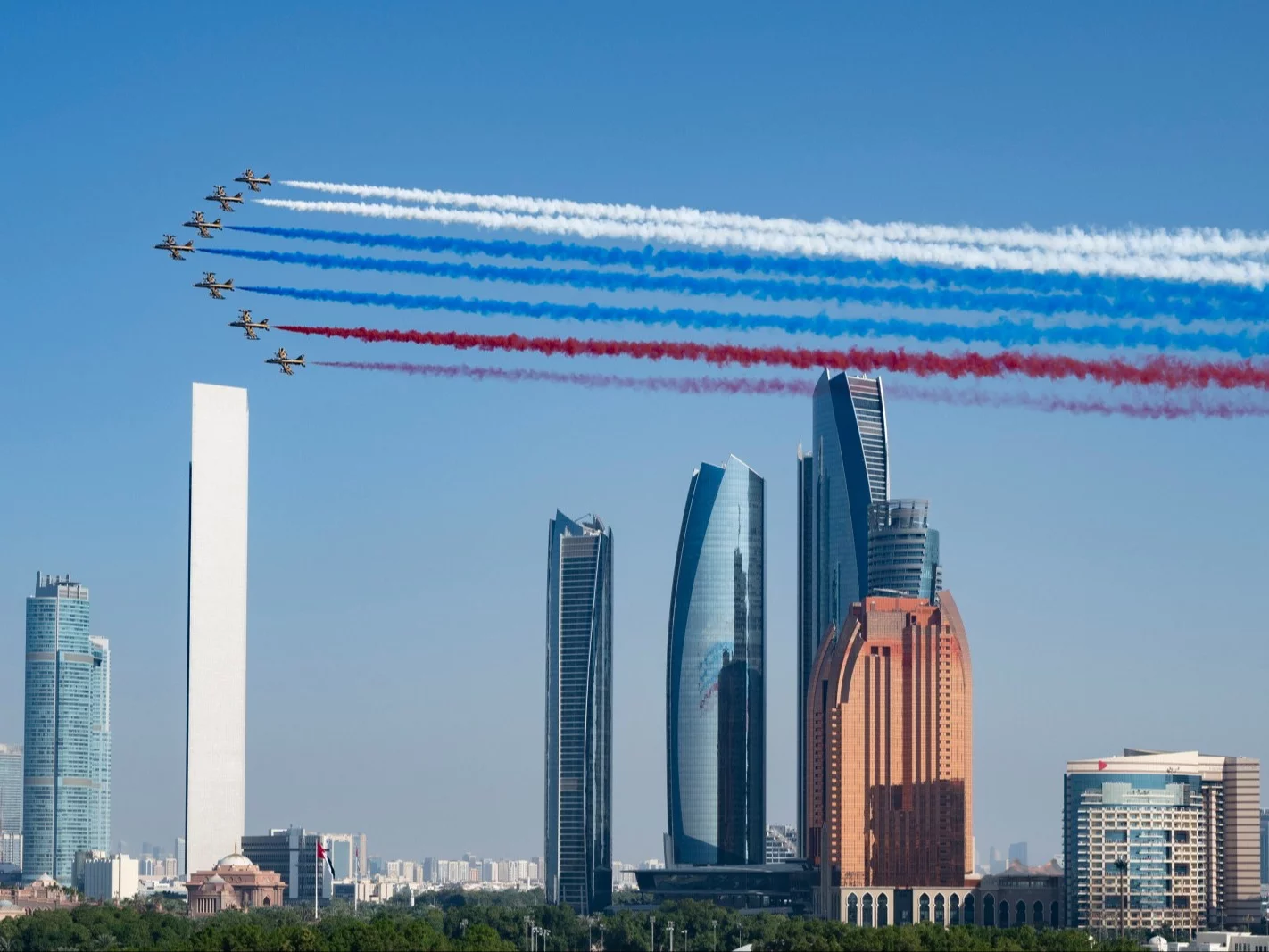 Powitanie Władimira Putina w ZEA