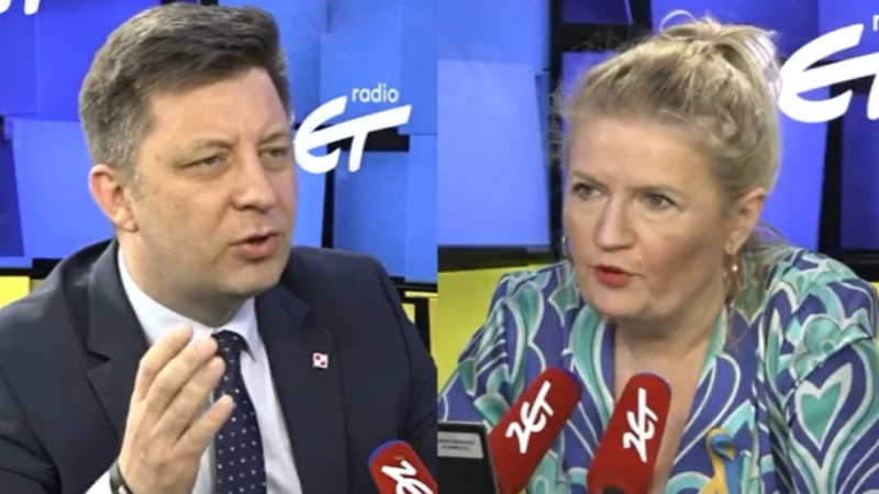 Michał Dworczyk i Beata Lubecka w Radiu Zet