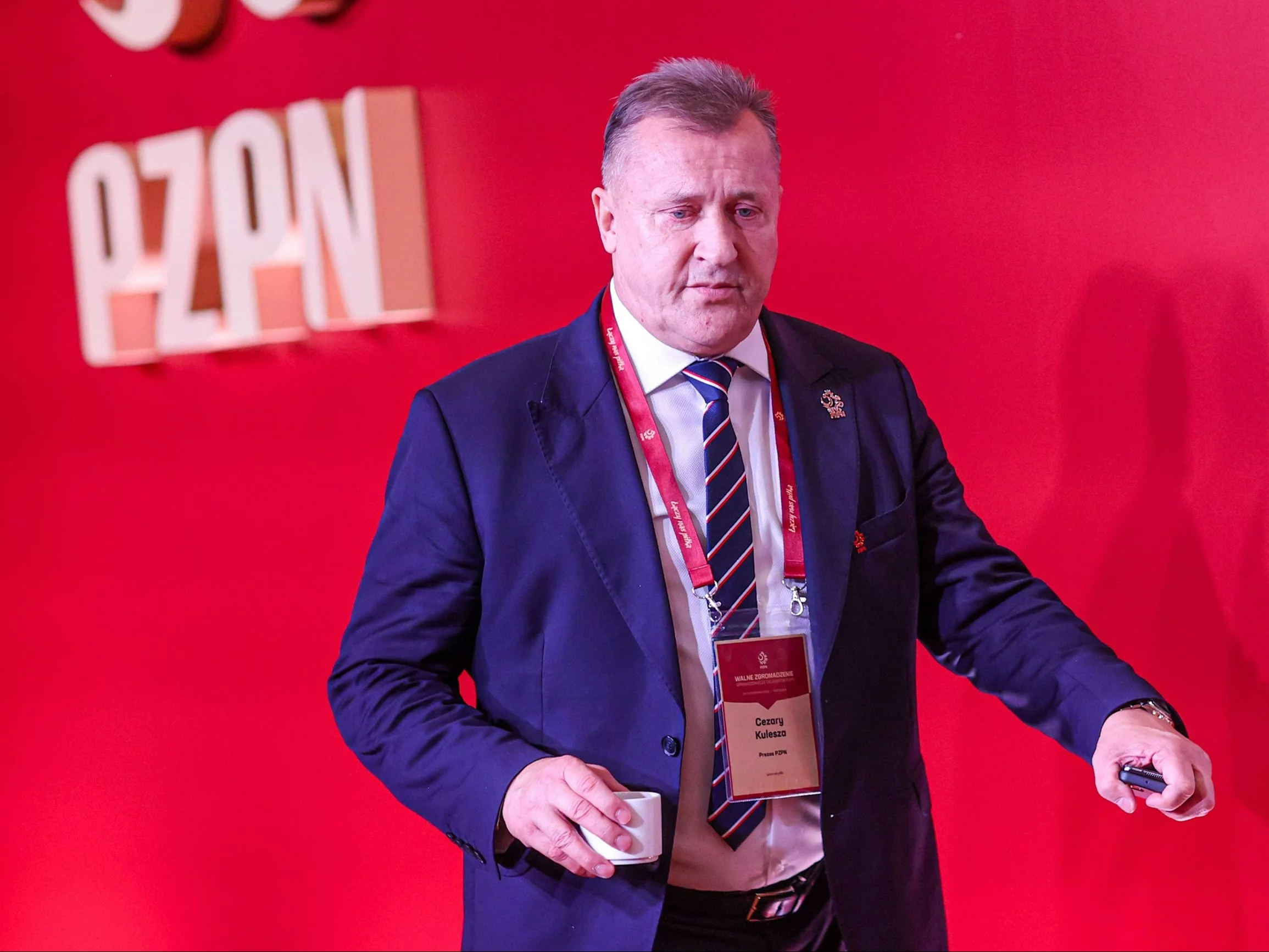 Prezes PZPN Cezary Kulesza