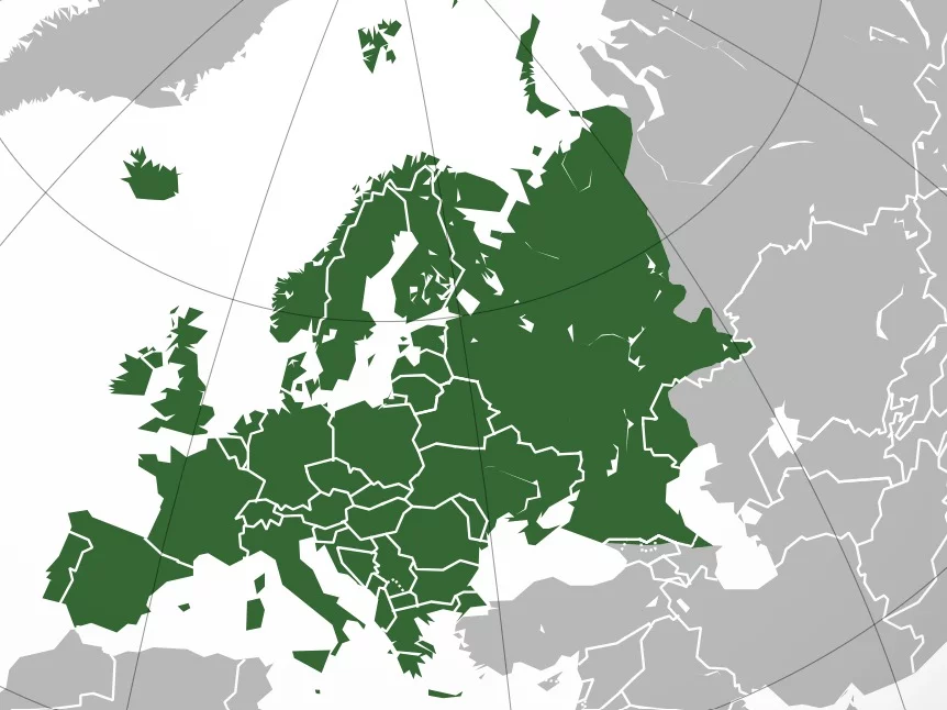 Mapa Europy