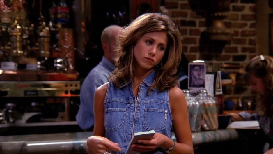 Jennifer Aniston jako Rachel Green w serialu „Przyjaciele”