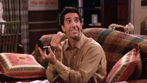 David Schwimmer jako Ross Geller w serialu „Przyjaciele”