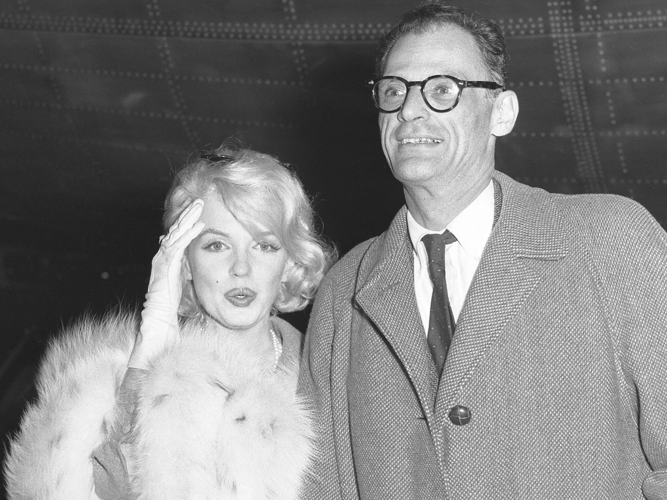 Marilyn Monroe i Arthur Miller 1959 rok