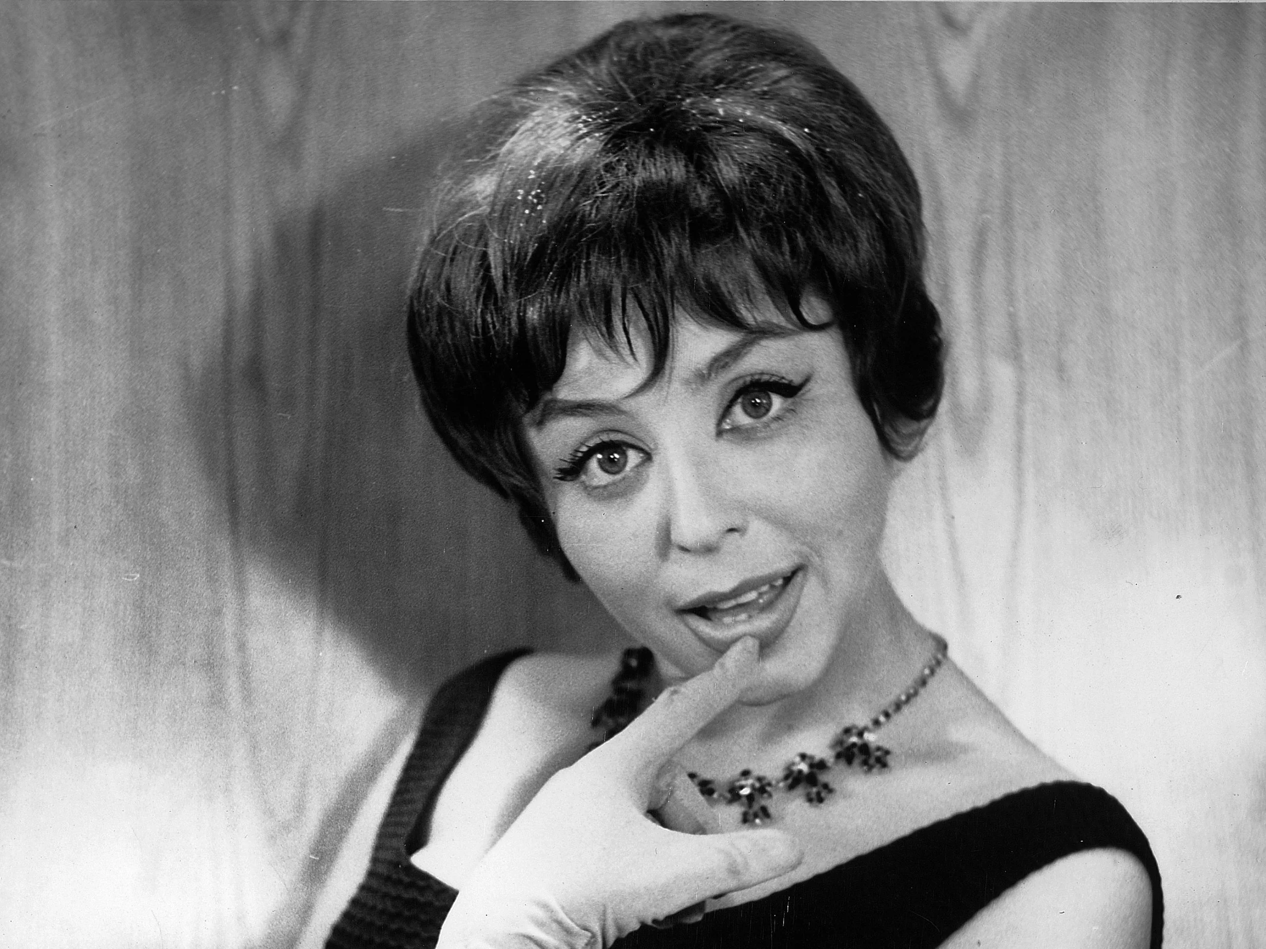 1962. Kadr z filmu „Jutro premiera” w reżyserii Janusza Morgensterna, n/z Kalina Jędrusik
