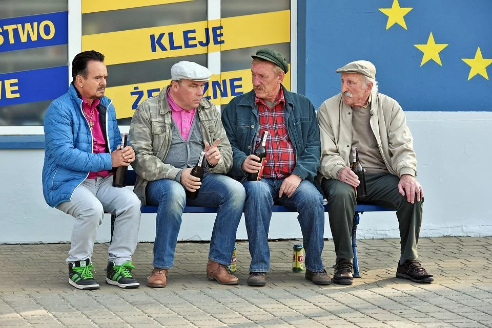 Kadr z serialu „Ranczo”