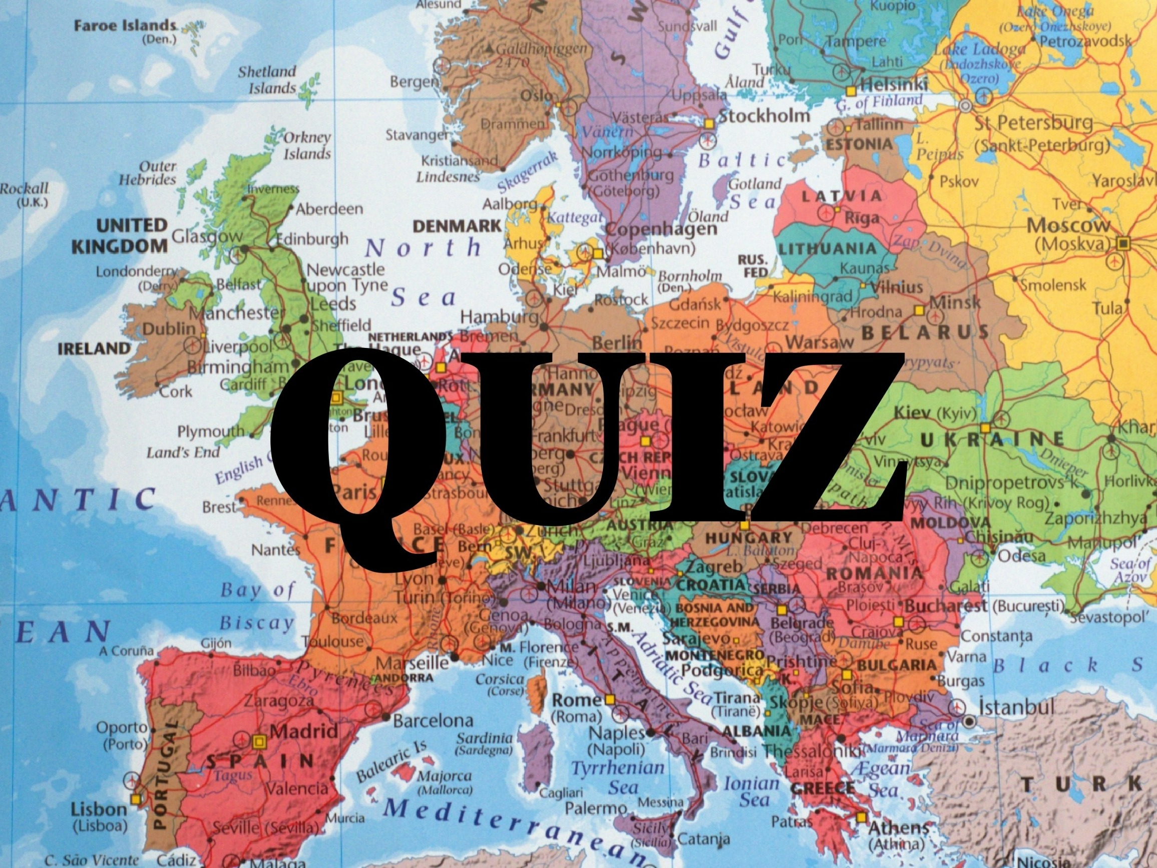 Quiz z geografii