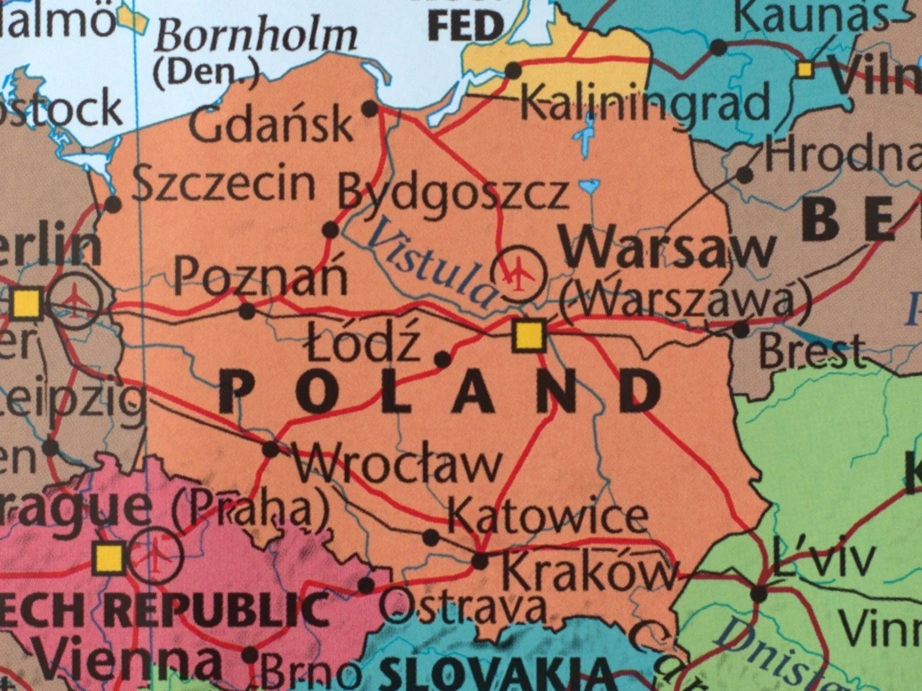 Quiz z wiedzy o Polsce