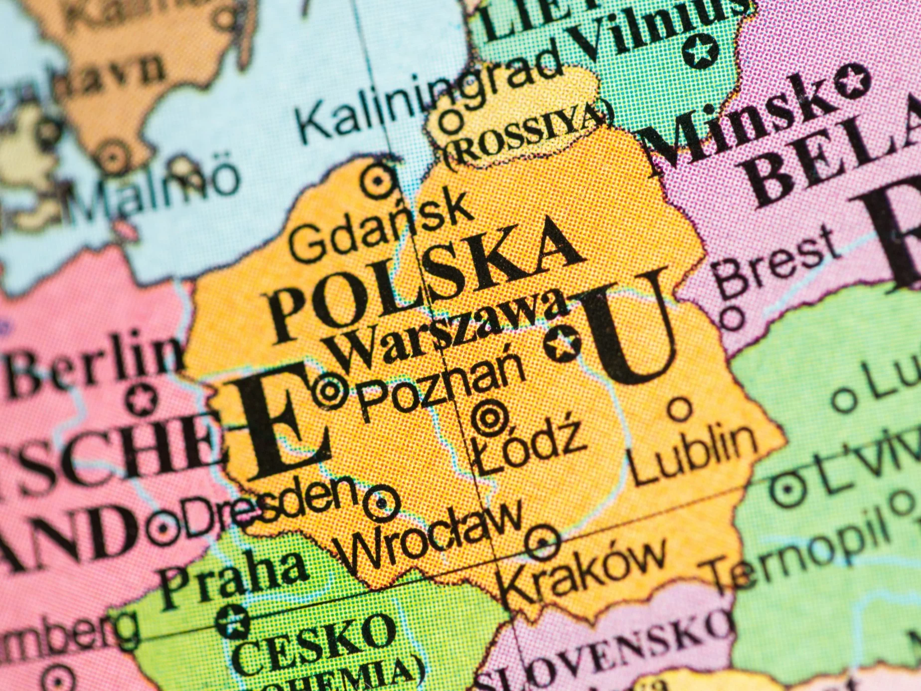 Quiz z geografii Polski