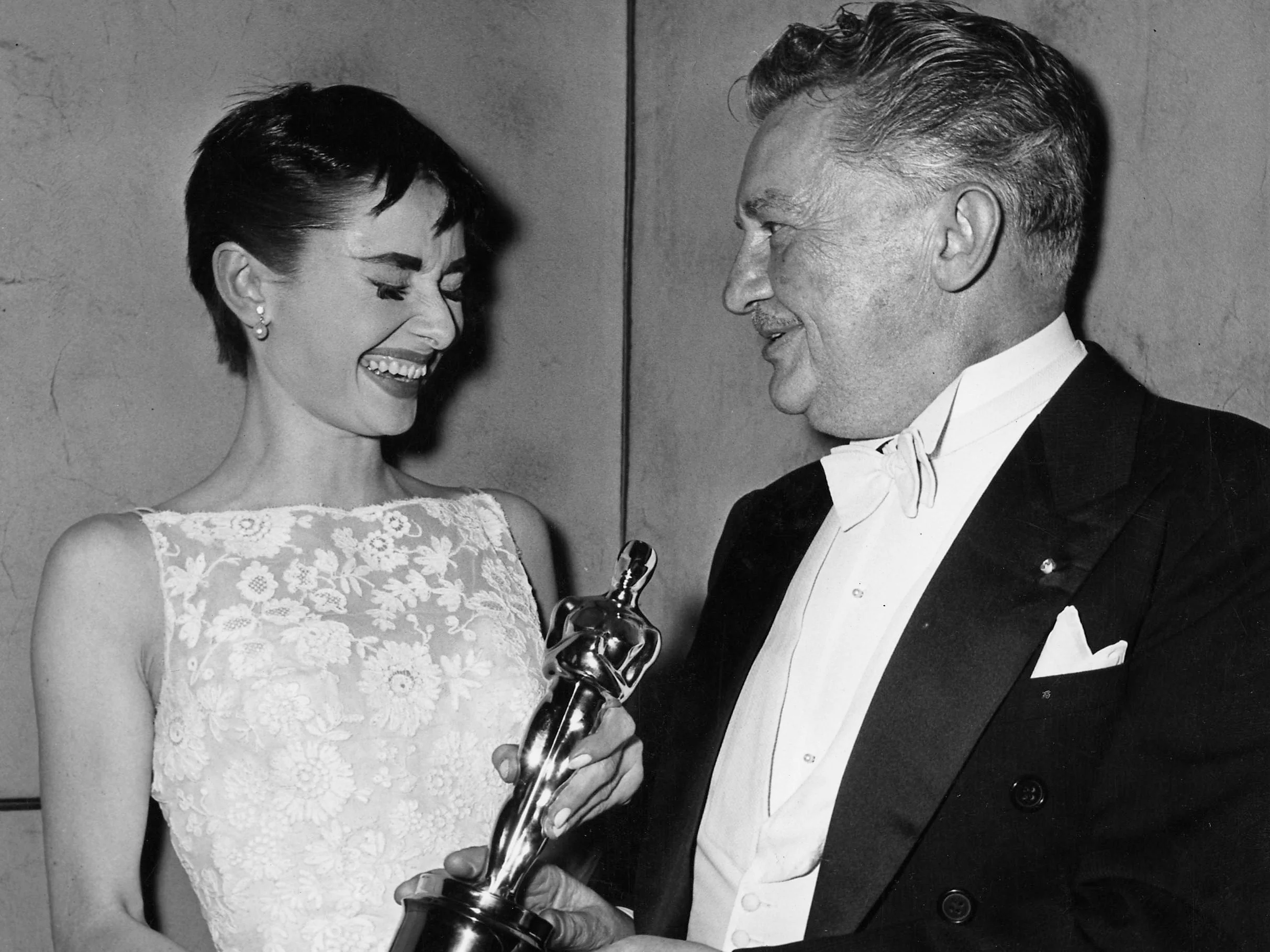 Audrey Hepburn i Jean Hersholt