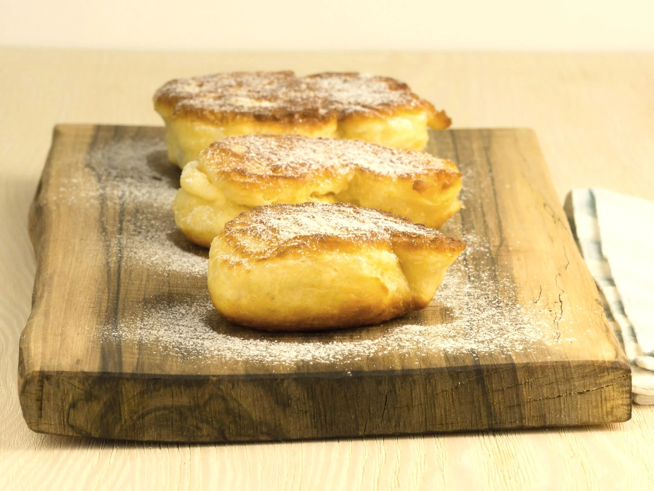 Racuchy bez drożdży z jabłkami