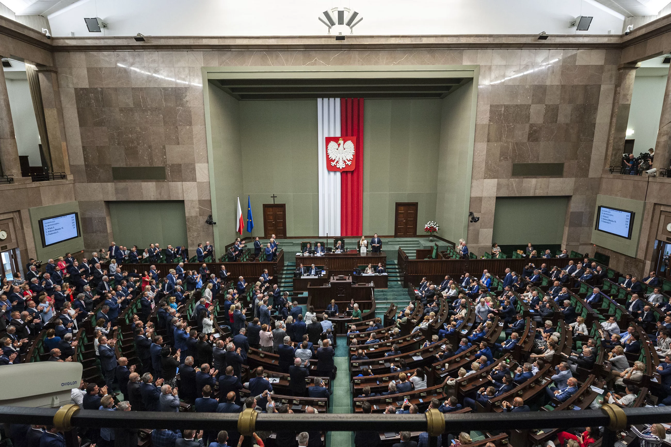 Posłowie w Sejmie