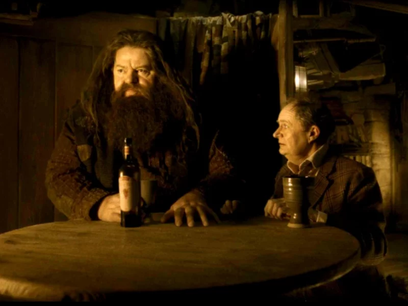 Robbie Coltrane w filmie „Harry Potter i Książę Półkrwi”