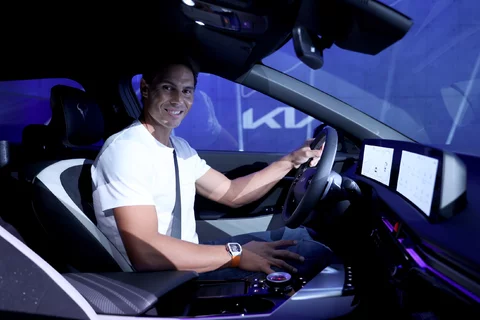 Rafael Nadal i Kia EV6