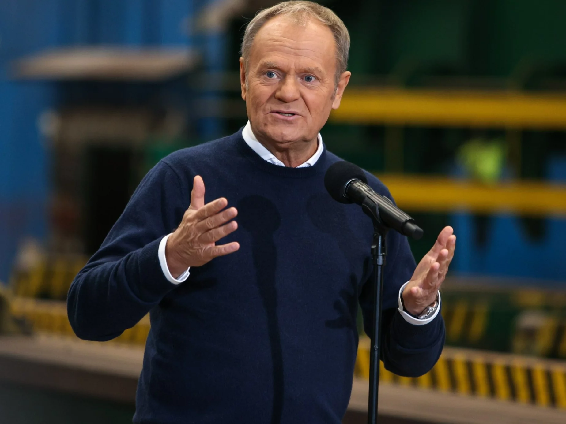 Premier Donald Tusk w Raciborzu